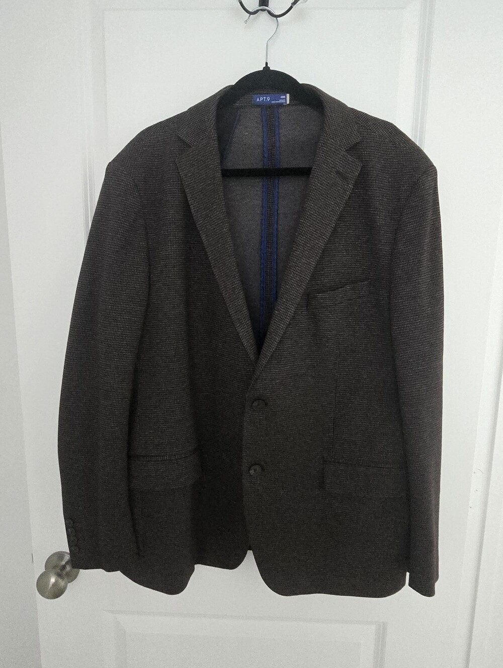 Apt. 9 Men's (Blk & Brn) Textured Sport Coat